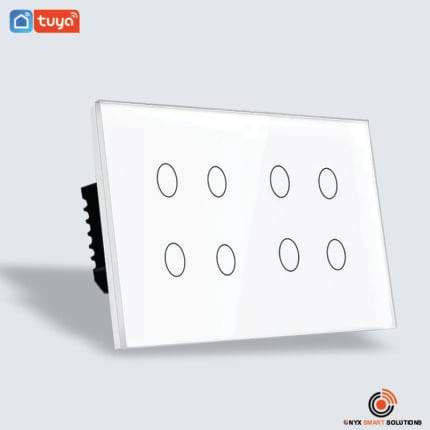 8 Gang Smart Touch Switch - Comprehensive Control with Advanced WiFi Connectivity and Intuitive Interface