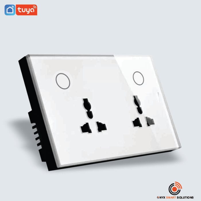Smart Double Socket - Dual Control and Energy Efficiency for Your Home