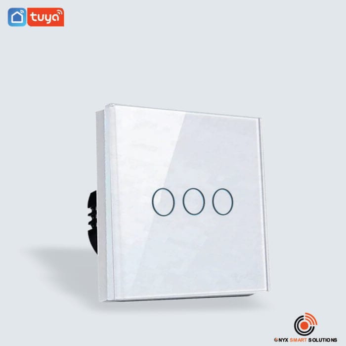 3 Gang Touch Smart Switch - Sleek Design with Best Control and Smart Home Integration