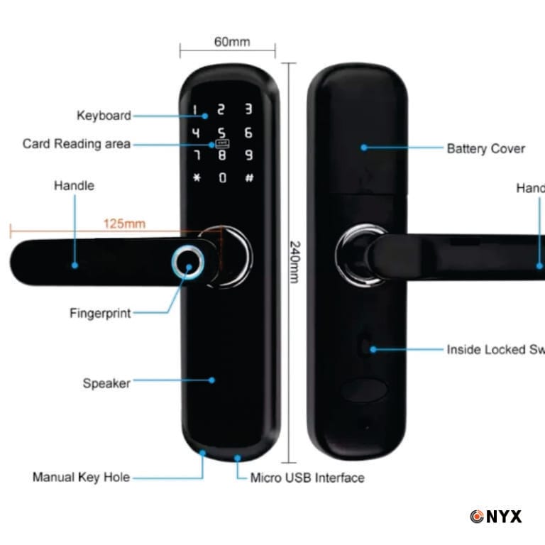 Thumbprint Door Lock in Lahore Pakistan - Onyx Smart Solutions