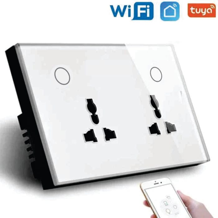 Smart Double Socket - Dual Control and Energy Efficiency for Your Home