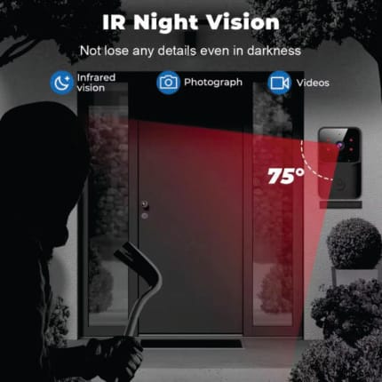 wireless doorbell price in pakistan-Enhanced Security, Compact Design