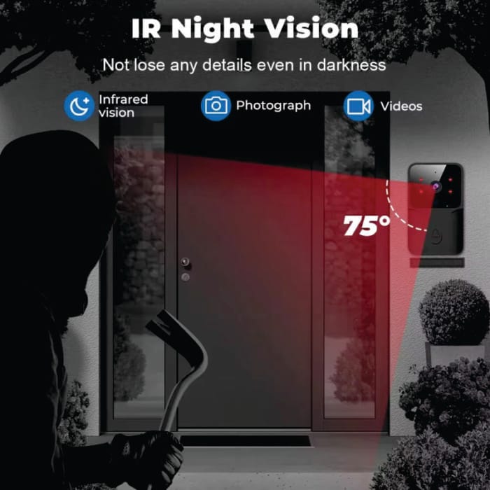 wireless doorbell price in pakistan-Enhanced Security, Compact Design