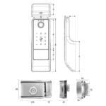 Electronic Door Lock for Main Gates – Advanced Security Features