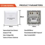 Hotel Key Card Power Switch - Best Energy-Saving Room Control System