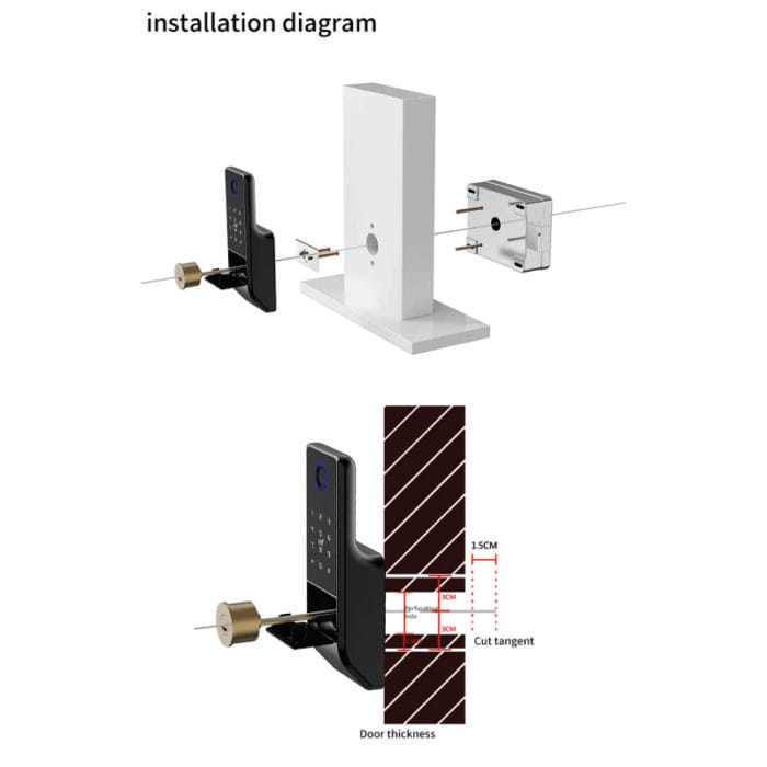 Electronic Door Lock for Main Gates – Advanced Security Features