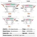 Best RGB LED Smart Downlight - Color-Changing, Dimmable, Wi-Fi Controlled