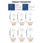 Smart LED Bulb with PIR Sensor - Motion-Activated Energy-Saving Light