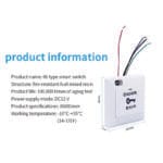 WiFi Smart Exit Button - Convenient and Secure Touchless Access Control