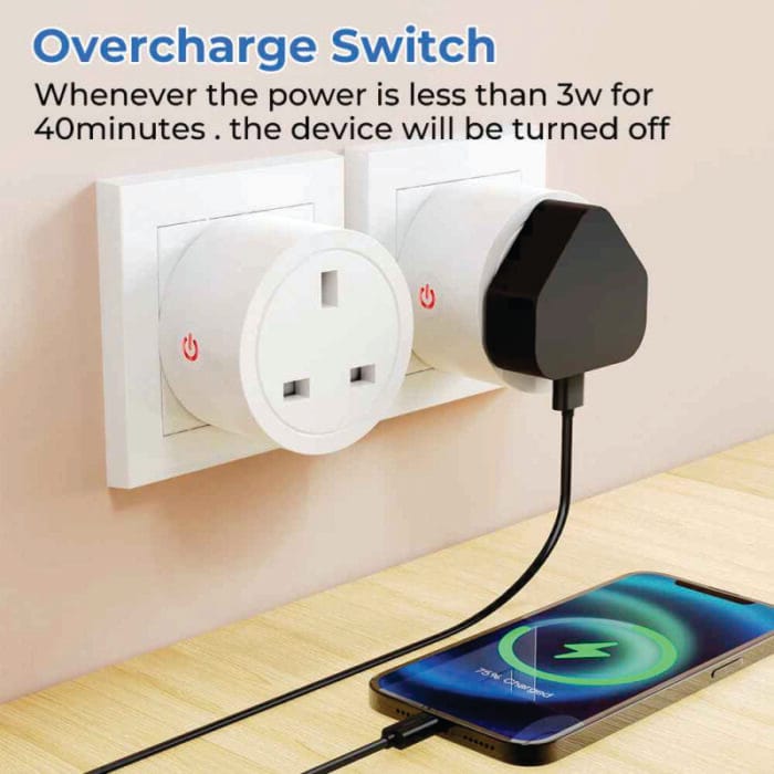 WiFi Smart Power Plug - Remote Control and Energy Monitoring for Ultimate Convenience