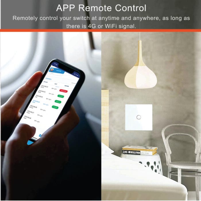 1 Button Smart Wall Switch: Simplify Your Home Control!