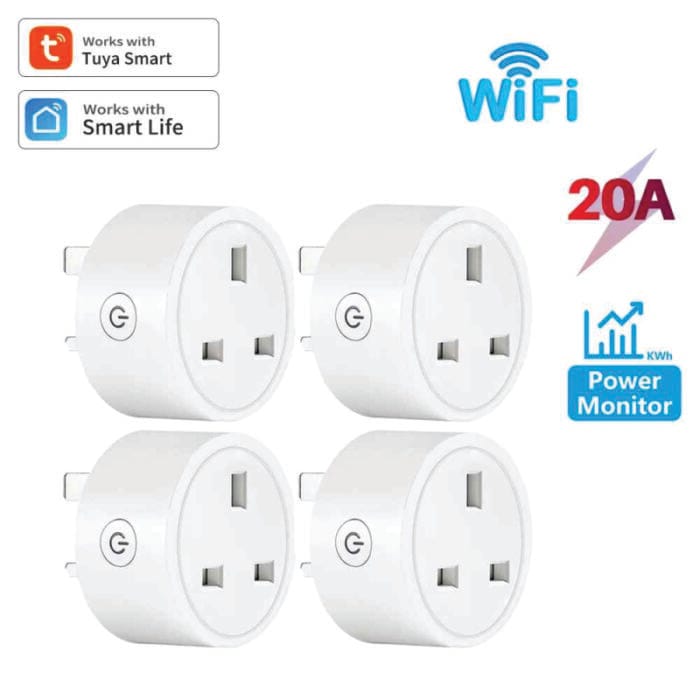 WiFi Smart Power Plug - Remote Control and Energy Monitoring for Ultimate Convenience