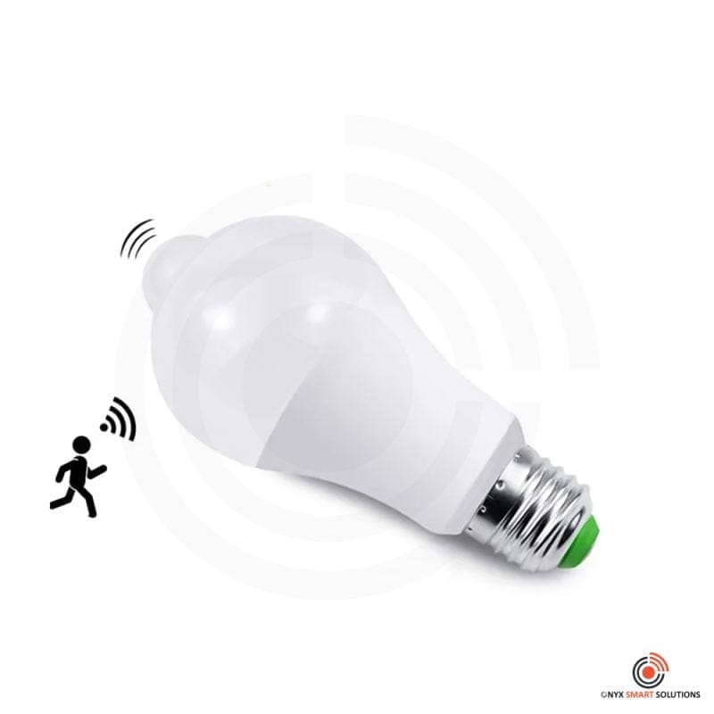 Smart LED Bulb with PIR Sensor - Motion-Activated Energy-Saving Light