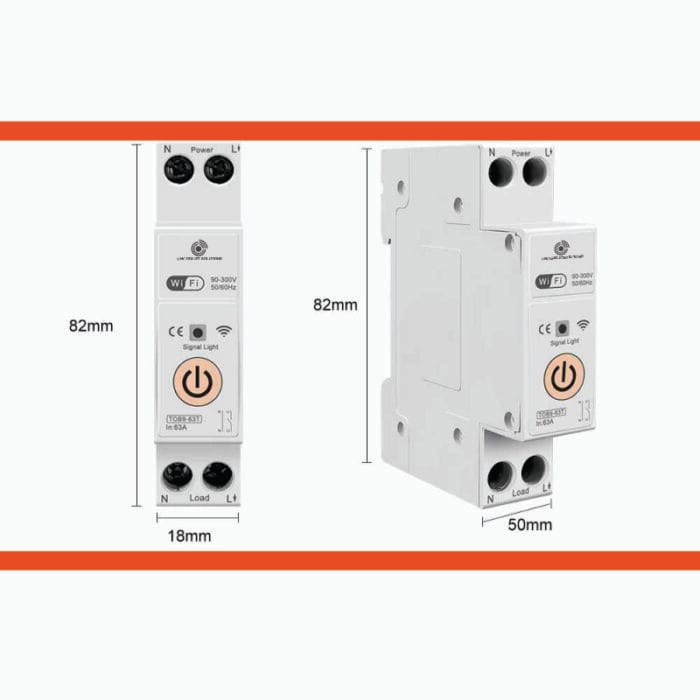 Smart WiFi Circuit Breaker – Advanced Remote Control & Safety