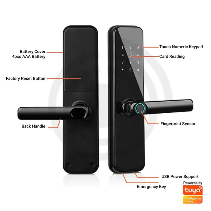 tuya smart home door lock