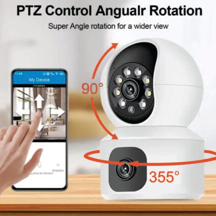 Indoor WIFI CCTV with Dual Camera – The Ultimate Smart Security Solution