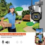 Dual Camera Wireless Security Camera – Your Affordable 2MP Home Defense Solution