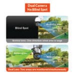 Dual Camera Wireless Security Camera – Your Affordable 2MP Home Defense Solution