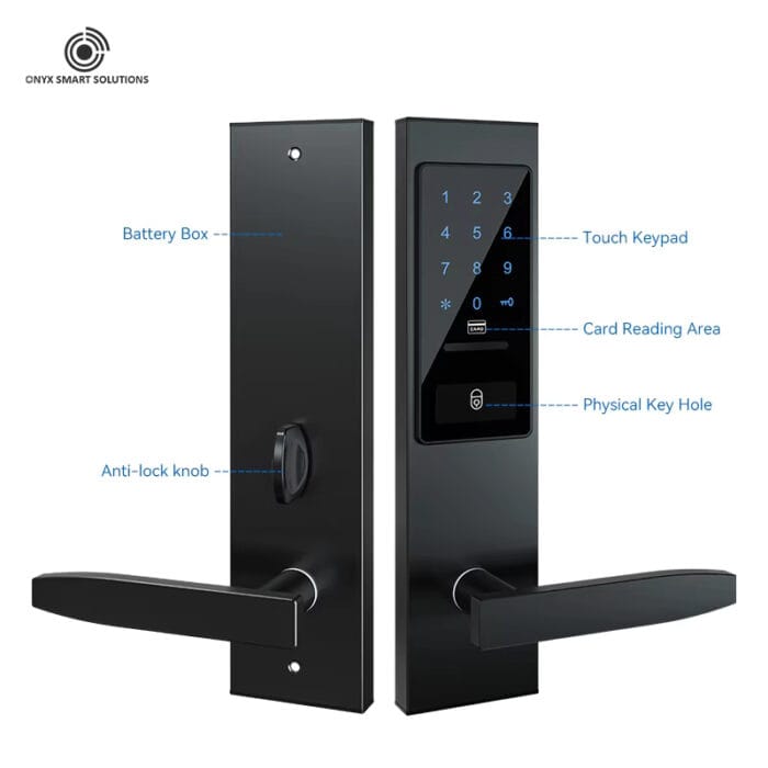 Smart Hotel Lock with Touch Keypad – Secure & Stylish Solution for Airbnb